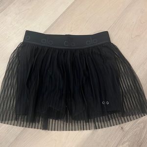 Alo Mesh Flirty Tennis Skort